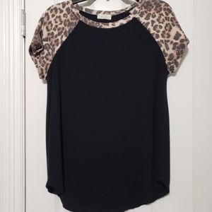 Women Cheetah Leopard Top